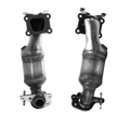Katalysator E-Prüfzeichen Homologiert Benzinkat Kat bis EURO 6 E-Prüfzeichen für SUZUKI IGNIS 1.2L Mk.3 Hybrid AllGrip K12D-Motor; Maniverter...