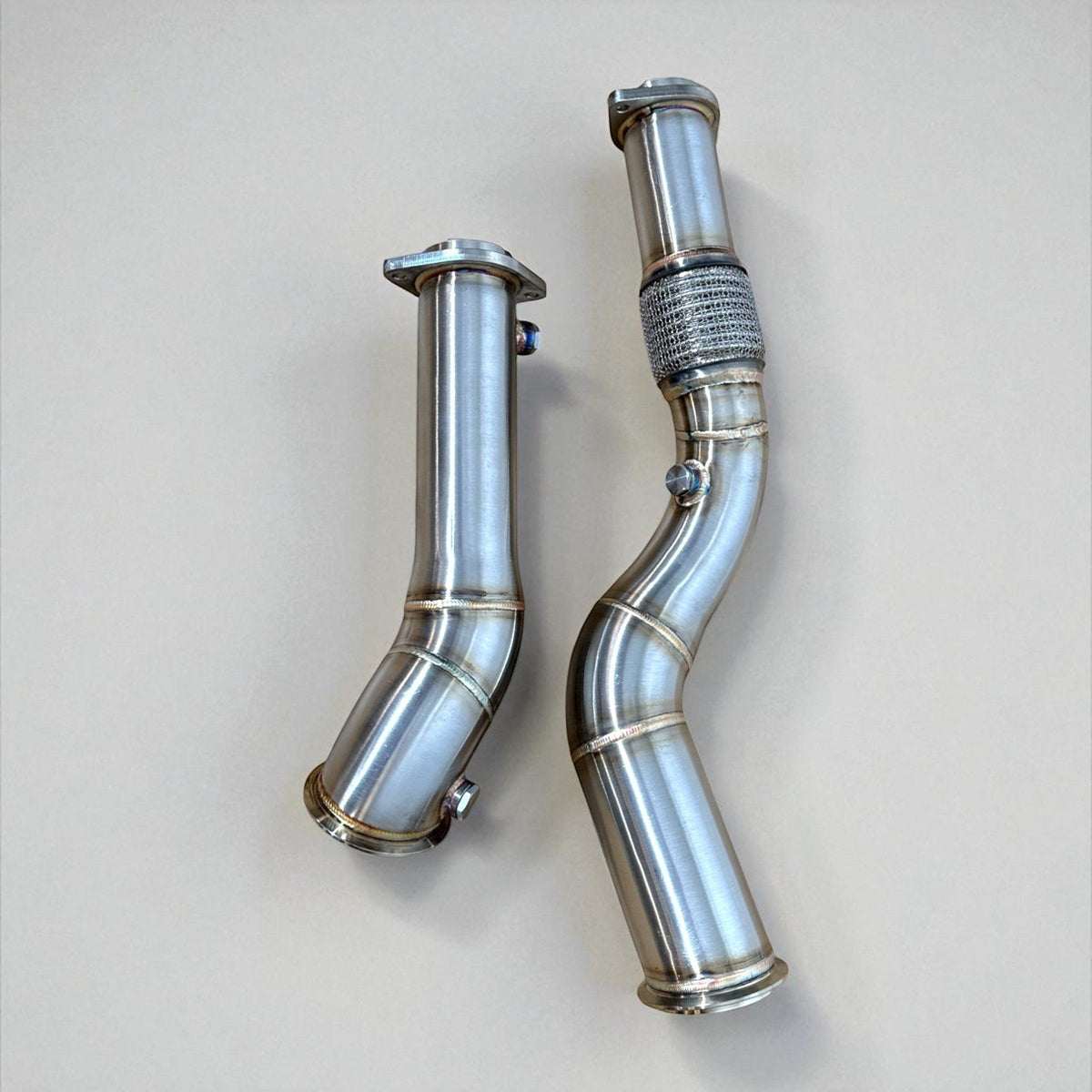 High Flow S58 Race Downpipe For BMW M3 G80, M2 G87, M4 G82 G83 | Palenon Performance
